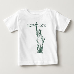 Souvenir för frihetsgudinnan för babyNew York Tee
