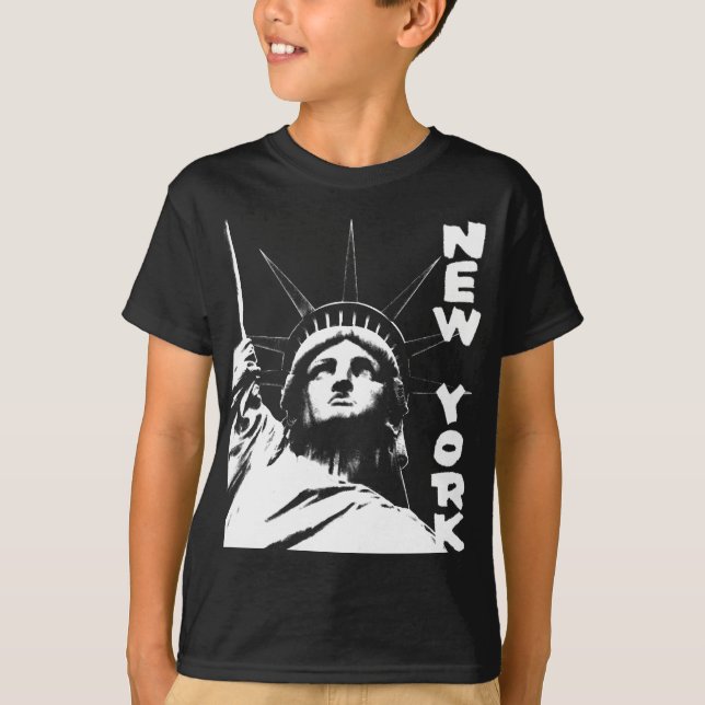 Souvenir för frihetsgudinnanT-tröjaNew York Tee Shirt (Framsida)