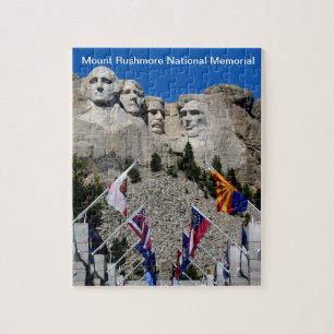 Souvenir för Mount Rushmore medborgareminnesmärk Pussel