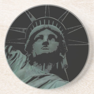 Souvenir för New York kustfartygfrihetsgudinnan NY Underlägg Sandsten