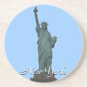 Souvenir för New York kustfartygfrihetsgudinnan NY Underlägg Sandsten