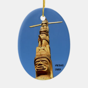 Souvenir för Vancouver Kanada prydnadpersonlig Julgransprydnad Keramik