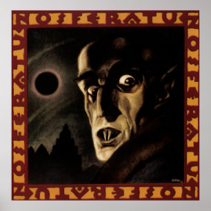Souvenir för vintageNosferatu premiärminister Poster