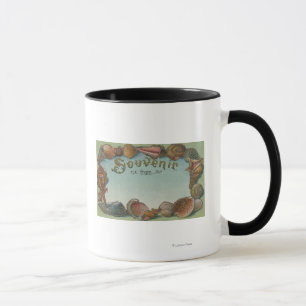Souvenir från #1 - någon stad som är statlig mugg