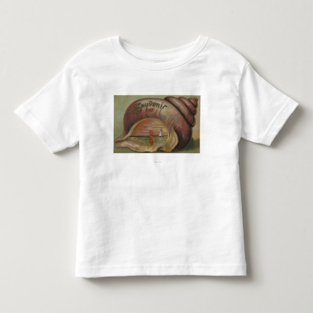 Souvenir från #4 - någon stad som är statlig t shirt (Framsida)