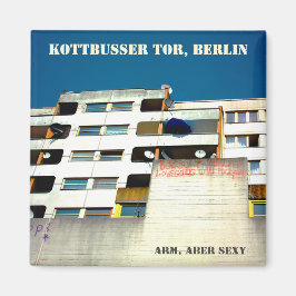 Souvenir från Berlin Kottbusser Tor Kotti Magnet