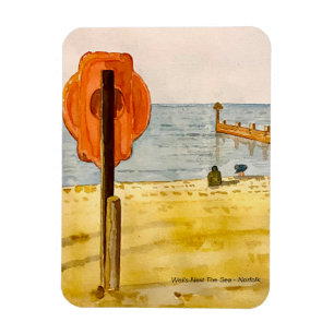 Souvenir från Wells Next Sea Norfolk England Magnet