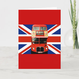 Souvenir Greeting Card från London England Kort