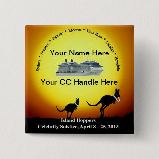 Souvenir knäppas knapp