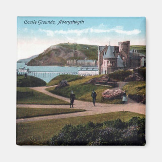 Souvenir Magnet - Aberystwyth (Framsidan)