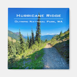 Souvenir Magnet: orkanen Ridge, Olympic Nat'l Pk Magnet