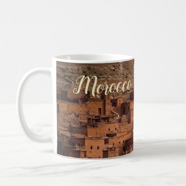 Souvenir Marocko Kaffe Mugg Kopp (Vänster)