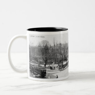 Souvenir Mugg-Bordeaux, Frankrike Två-Tonad Mugg