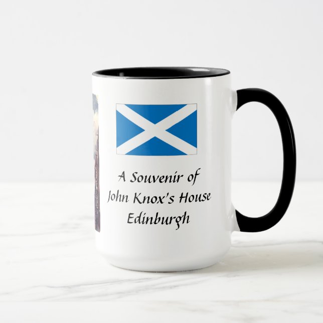 Souvenir Mugg - Edinburgh, John Knox's House (Höger)