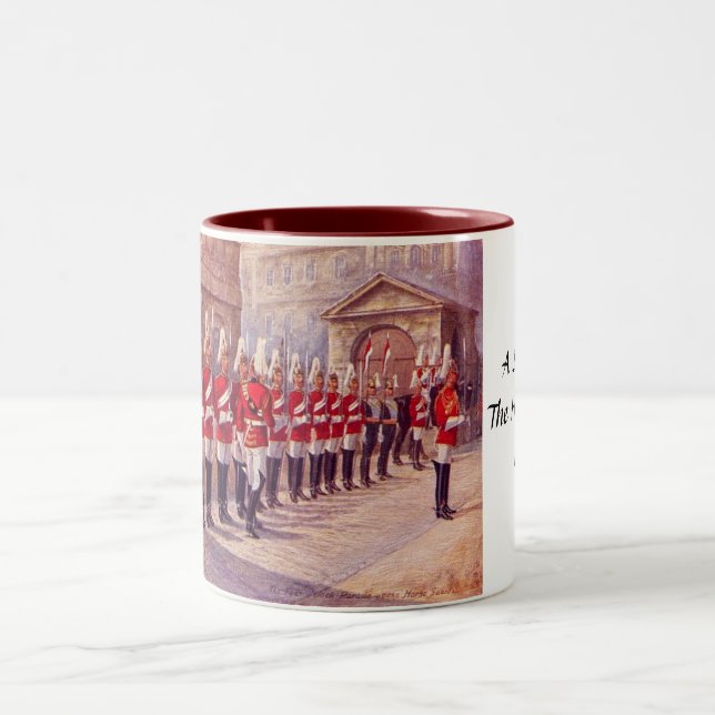 Souvenir Mugg - Horse Guards, London (Center)