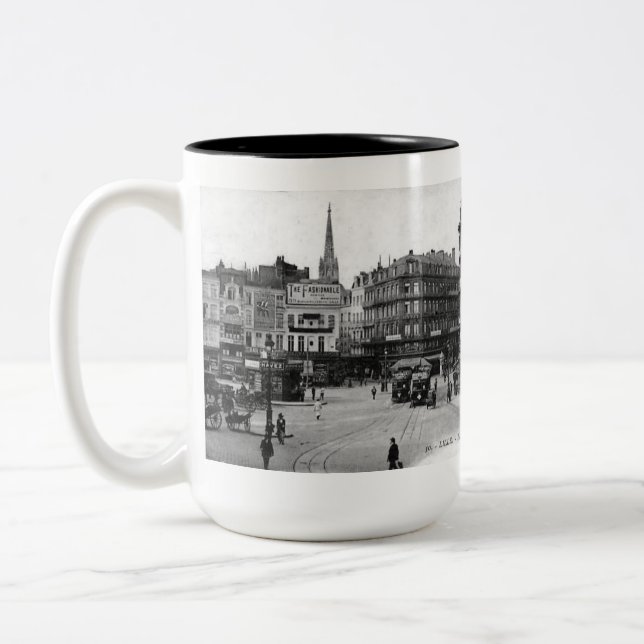 Souvenir Mugg-Lille, Frankrike Två-Tonad Mugg (Vänster)