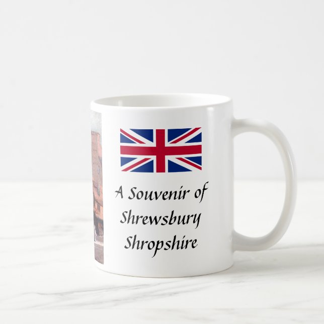Souvenir Mugg - Shrewsbury, Shropshire (Höger)