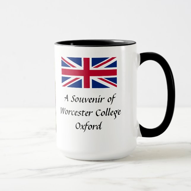 Souvenir Mugg - Worcester College, Oxford (Höger)