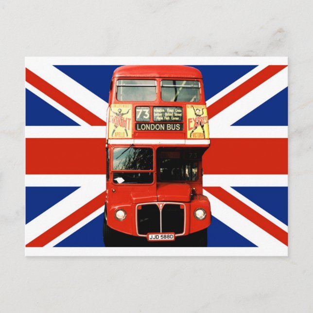 Souvenir Postcard från London England Vykort (Framsida)