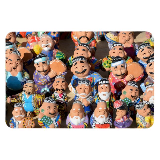 Souvenirer från Uzbekistan Magnet (Horisontell)