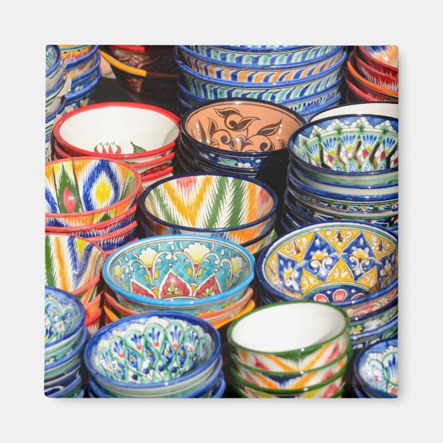 Souveniri i Uzbekistan Magnet (Framsidan)
