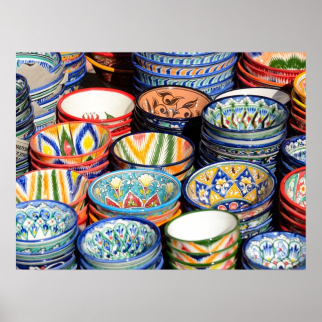 Souveniri i Uzbekistan Poster (Framsidan)