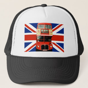 Souvenirlock från London England Truckerkeps