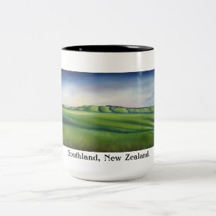 souvenirmugg, New Zealand mugg, Två-Tonad Mugg