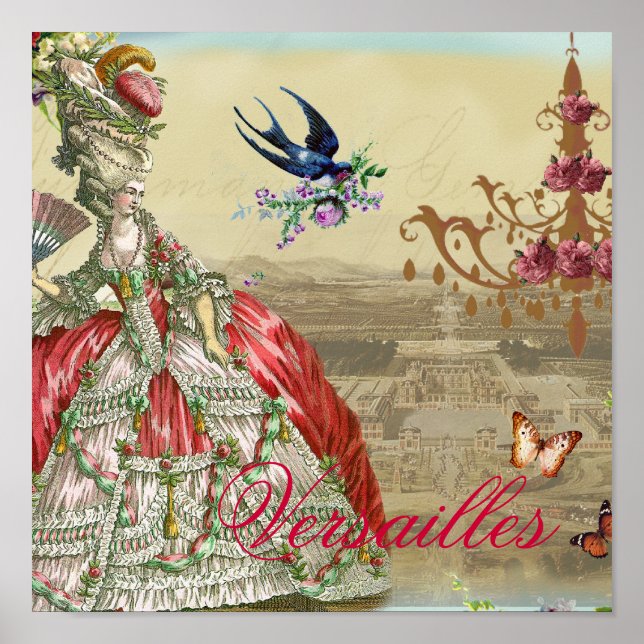 Souvenirs de Versailles Poster (Framsidan)