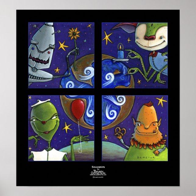 Souvenirs Poster (Framsidan)