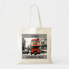 Souvenirtotot hänger lös från London England Tygkasse