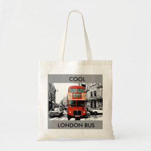 Souvenirtotot hänger lös från London England Tygkasse