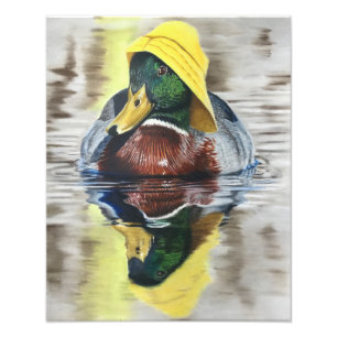 Souwester Ducky Fototryck