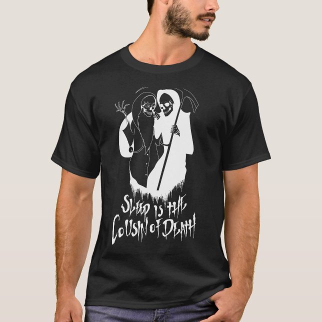 Sov är dödsstatskuppen t shirt (Framsida)