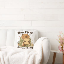 Sov Först Mysig Capybara Kawaii