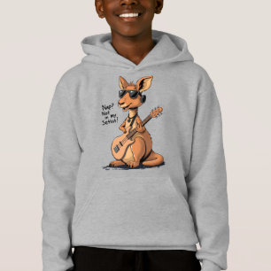 Sov inte i min spellista Roligt Rock-Känguru Bas G T Shirt
