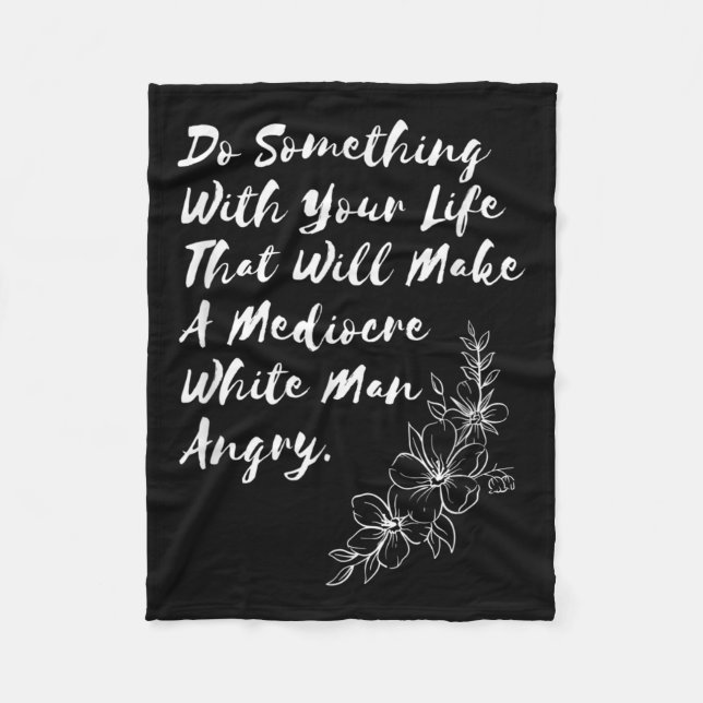 Sov med ditt liv som kan ge en medioker fleecefilt (Framsidan)