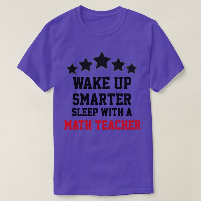 Sov med matematiker t shirt (Design framsida)