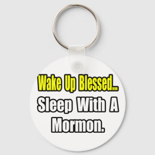 Sov med mormon nyckelring