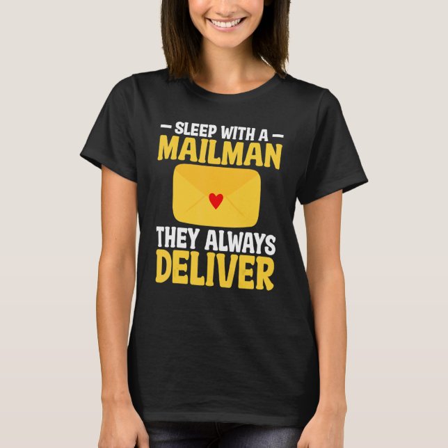 Sov med postarbetare Post Man 1 T Shirt (Framsida)