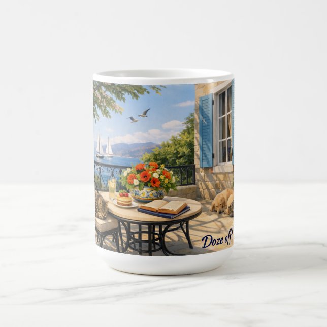 Sov! Sage  Vintage Sealife   Kaffemugg (Center)