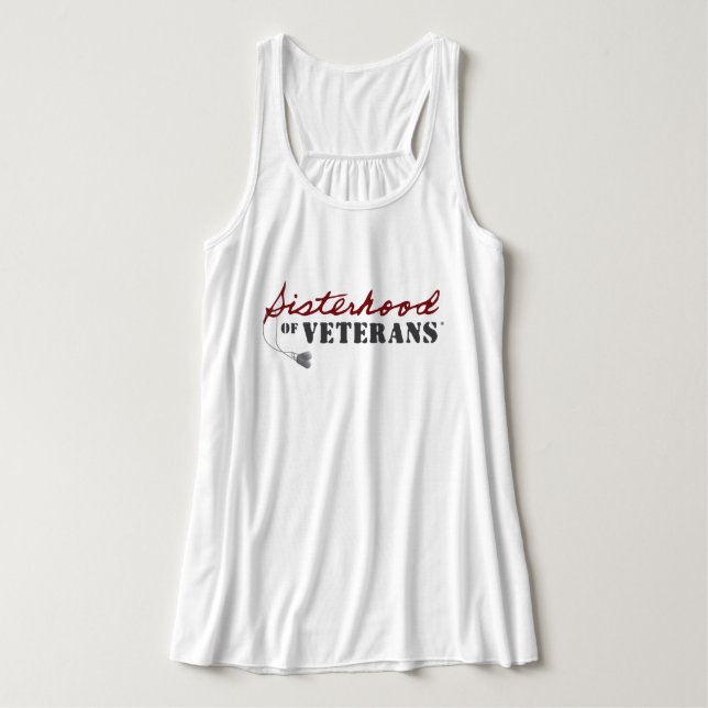 SOV-tanktop Linne Med Racerback (Design framsida)