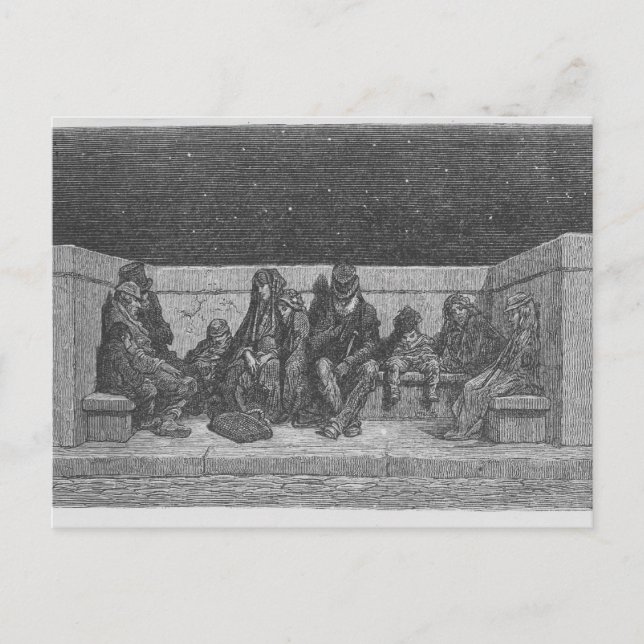 Sov under Stars Vykort (Framsida)