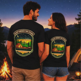Sov Under Stjärnorna Camping T-Shirt