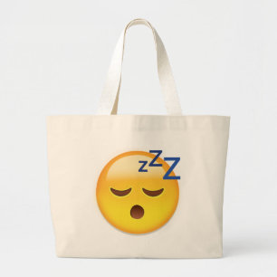 Sova ansikte Emoji Jumbo Tygkasse