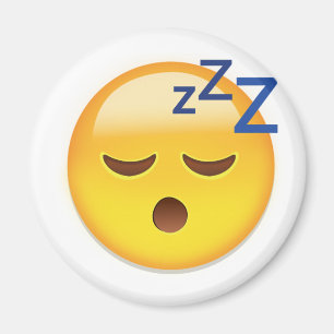 Sova ansikte Emoji Magnet
