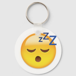 Sova ansikte Emoji Nyckelring