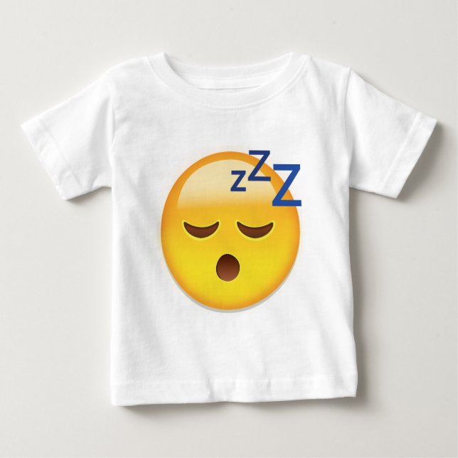Sova ansikte Emoji T-shirt (Framsida)