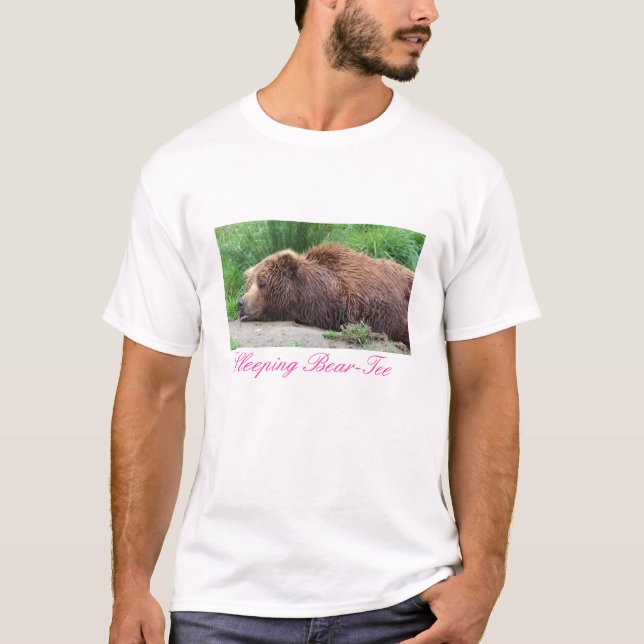 Sova Björn-Utslagsplatsen Tee Shirt (Framsida)