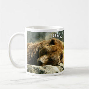 Sova björnen kaffemugg